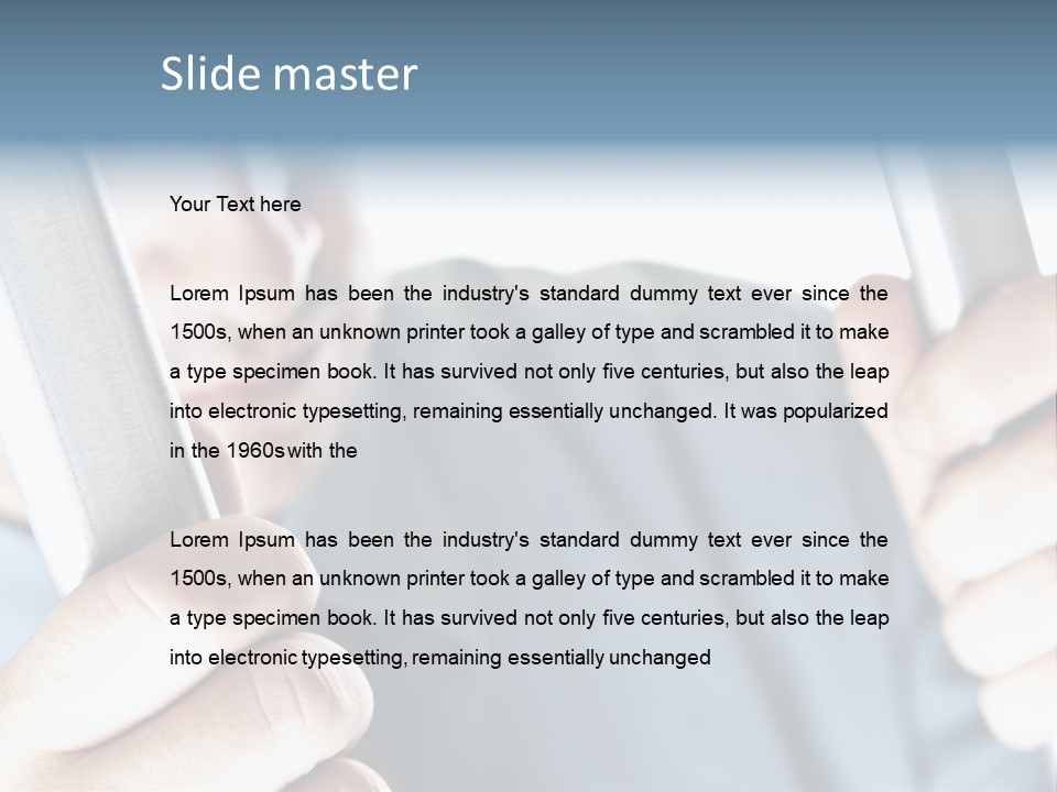 Guilty Collar Concept PowerPoint Template