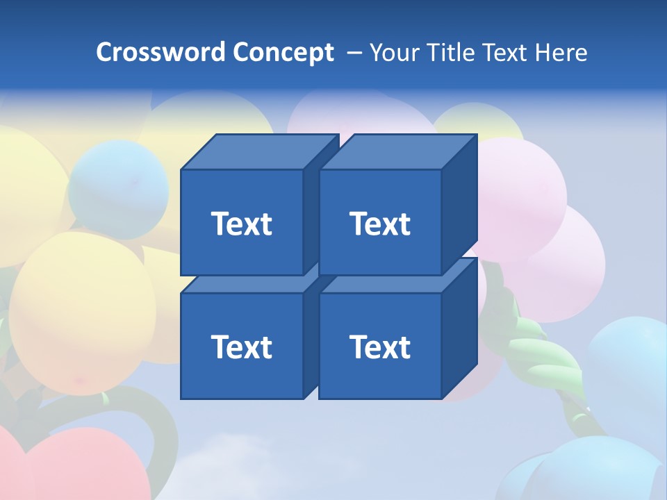 Open Play Party PowerPoint Template