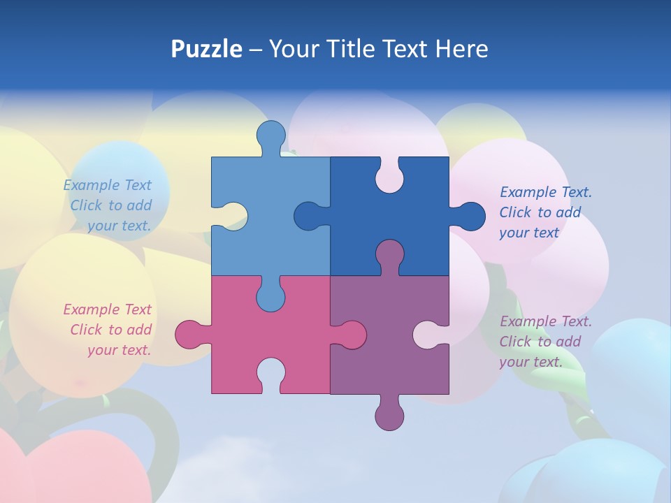 Open Play Party PowerPoint Template