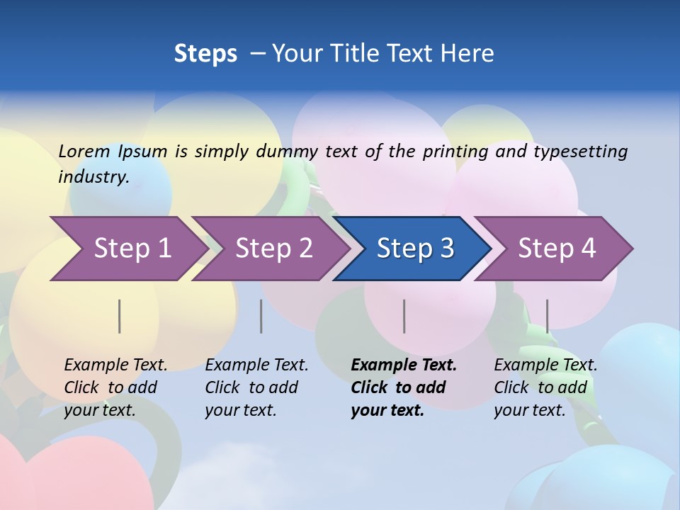 Open Play Party PowerPoint Template