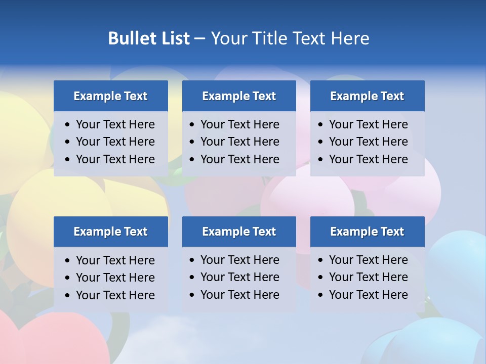 Open Play Party PowerPoint Template