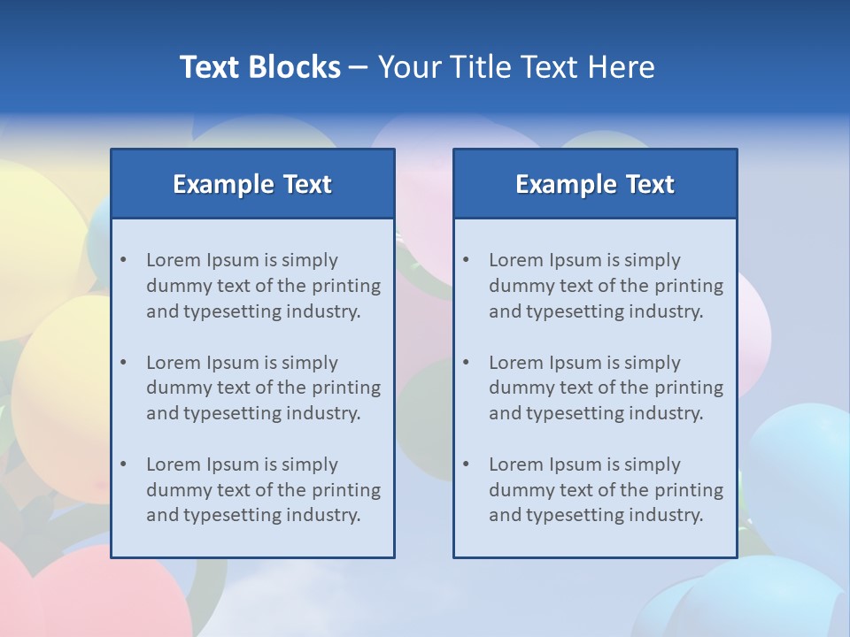 Open Play Party PowerPoint Template