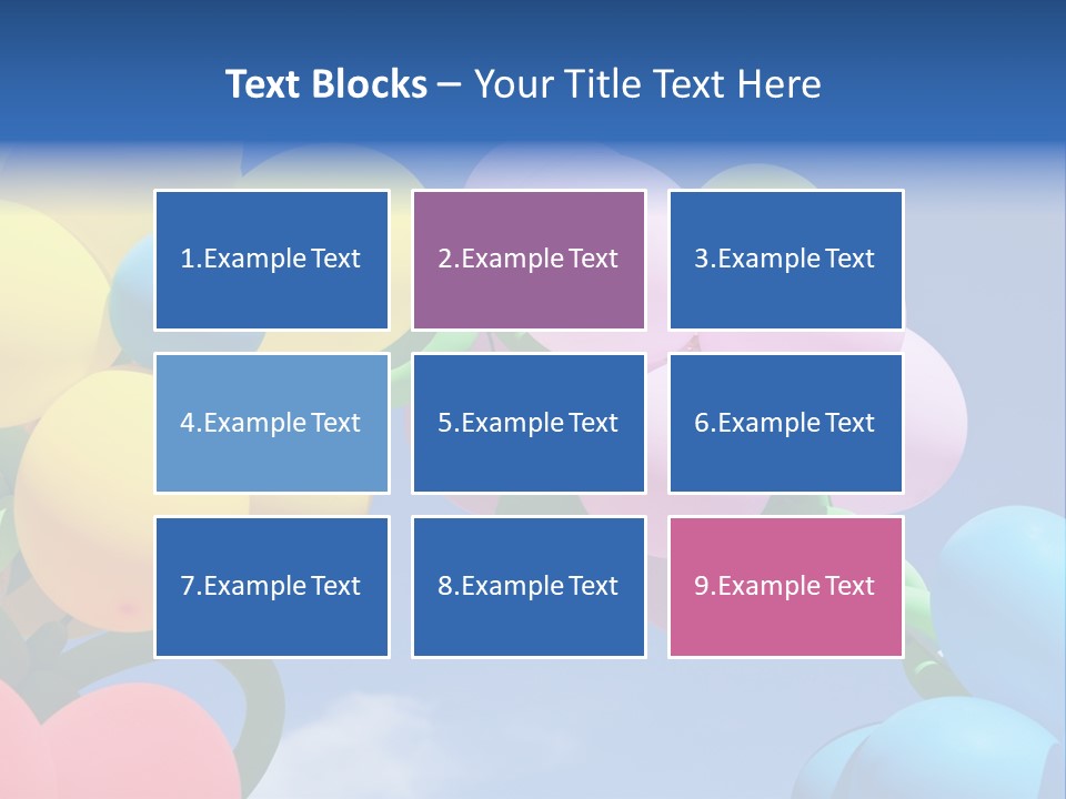 Open Play Party PowerPoint Template