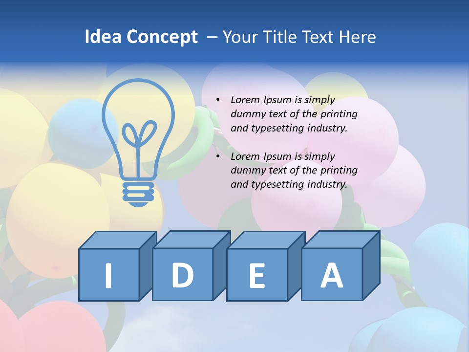 Open Play Party PowerPoint Template