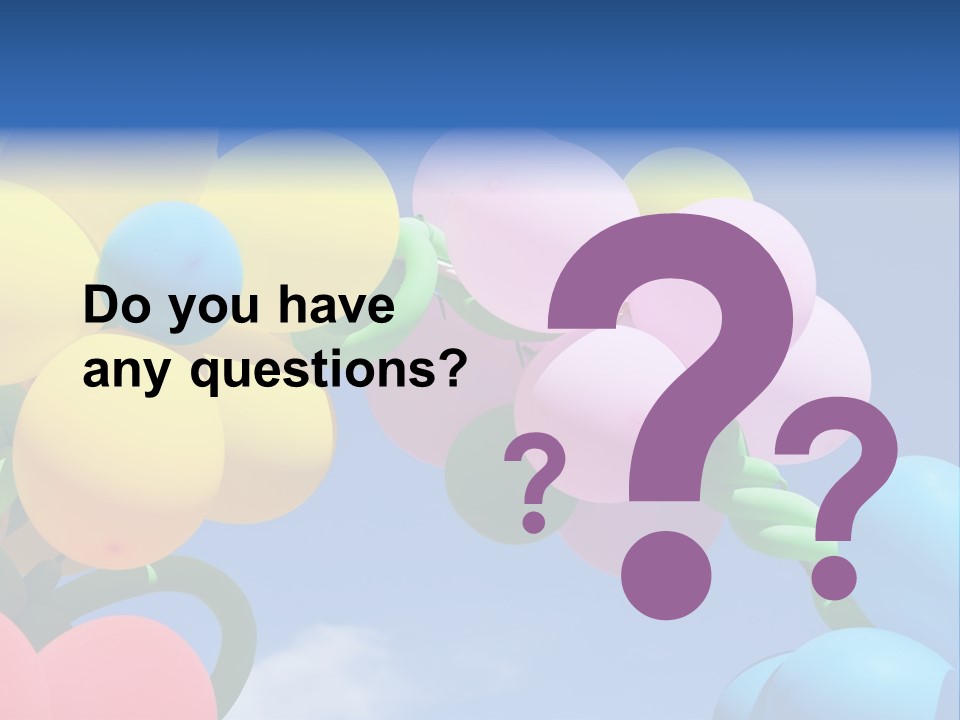 Open Play Party PowerPoint Template