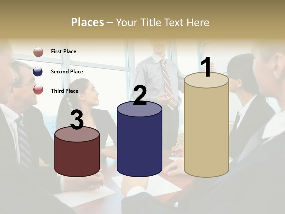 Person Showing Smart PowerPoint Template