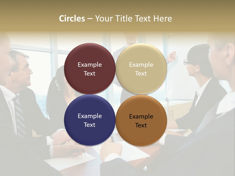 Person Showing Smart PowerPoint Template