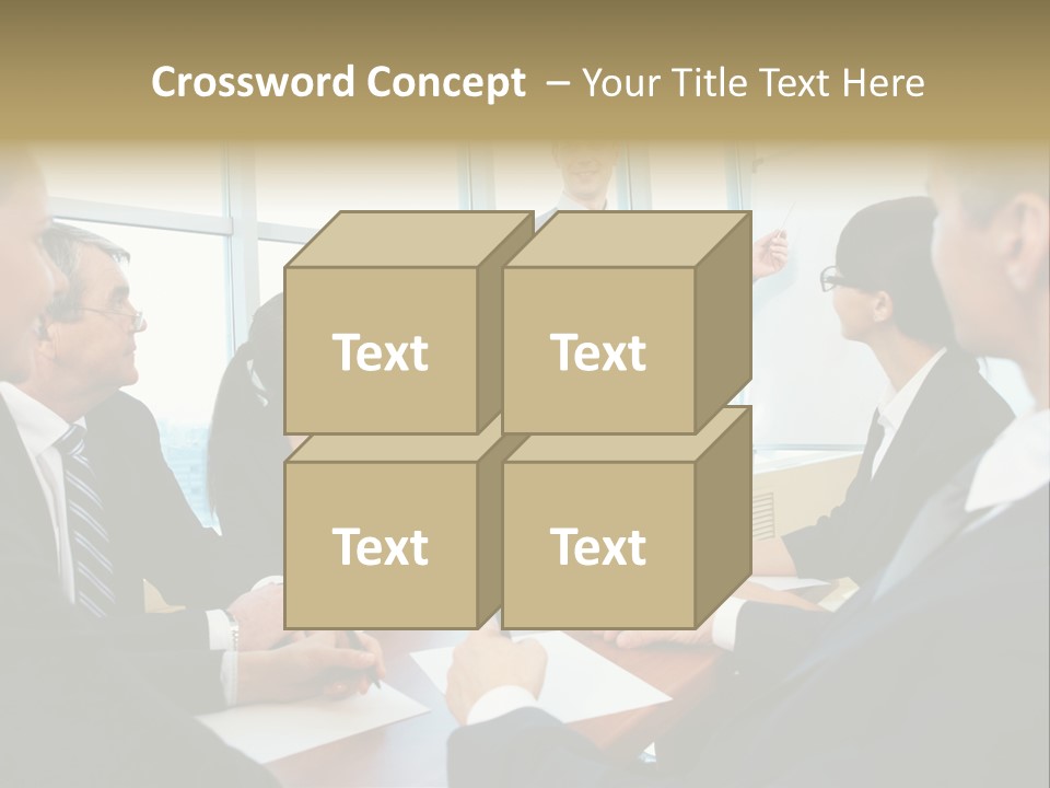 Person Showing Smart PowerPoint Template