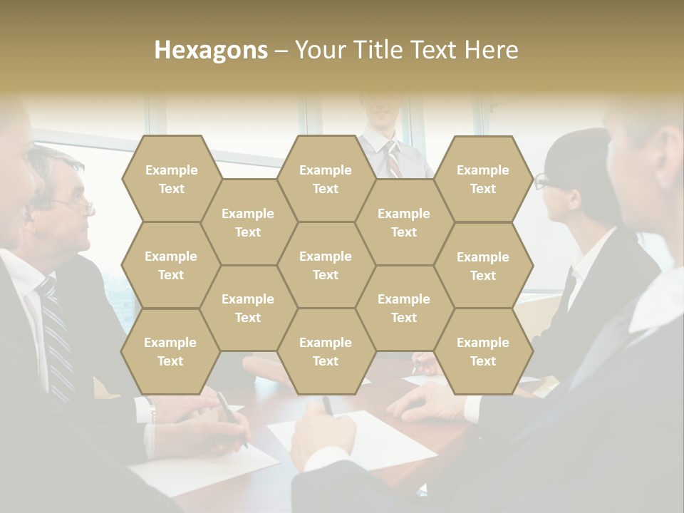 Person Showing Smart PowerPoint Template