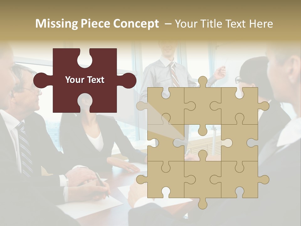 Person Showing Smart PowerPoint Template