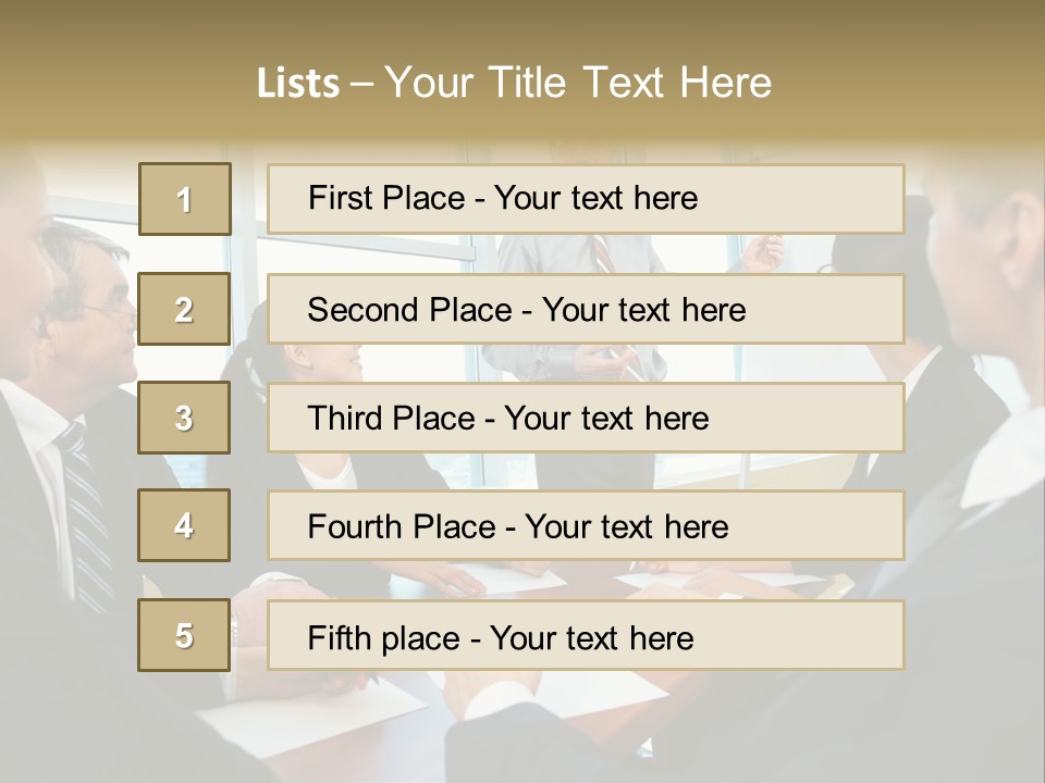 Person Showing Smart PowerPoint Template