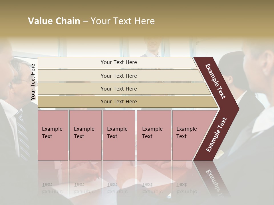 Person Showing Smart PowerPoint Template
