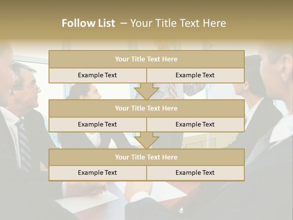 Person Showing Smart PowerPoint Template