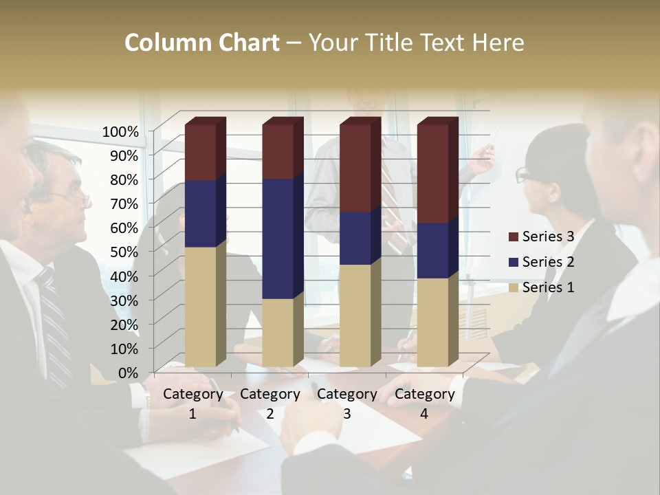 Person Showing Smart PowerPoint Template