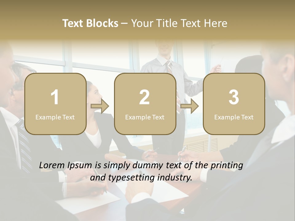 Person Showing Smart PowerPoint Template