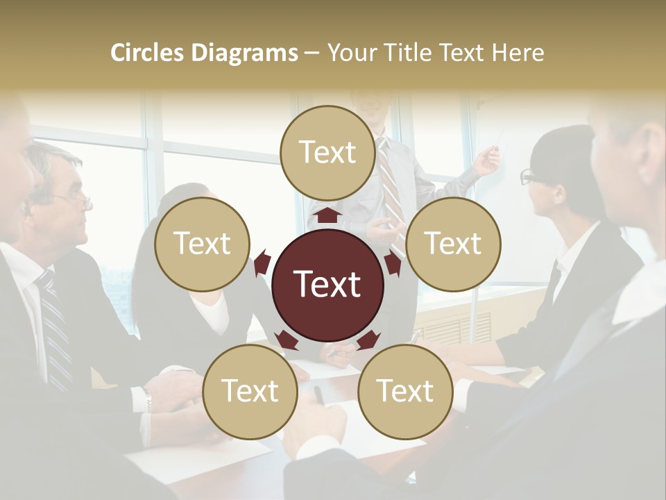 Person Showing Smart PowerPoint Template