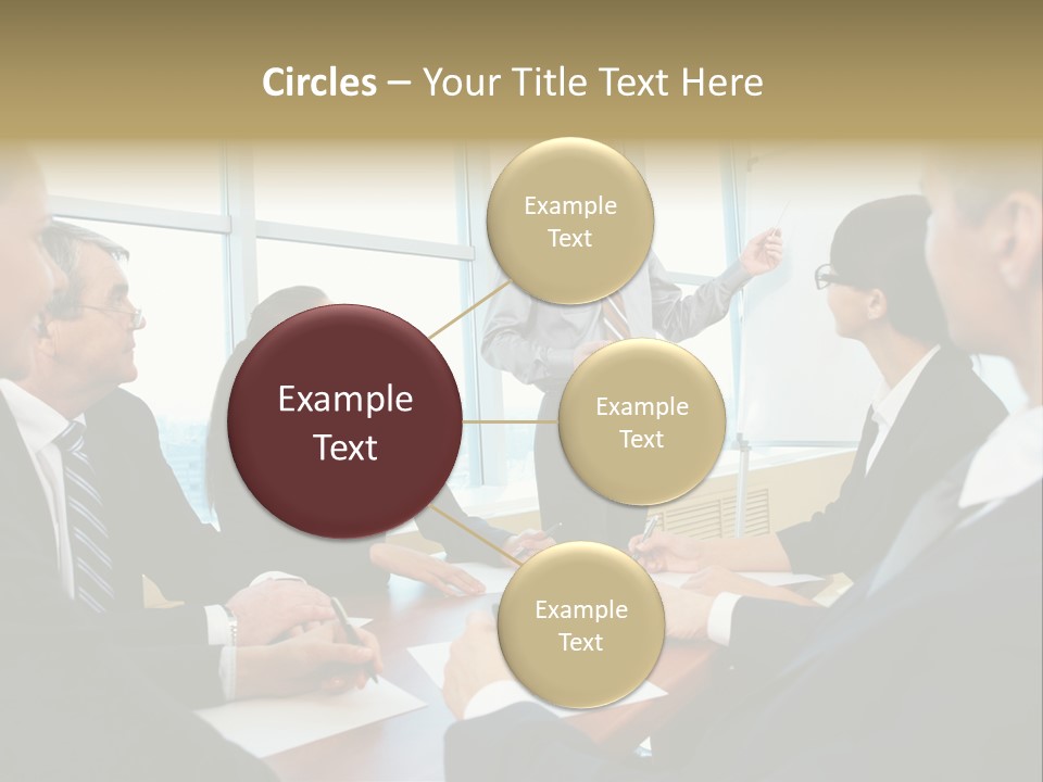 Person Showing Smart PowerPoint Template