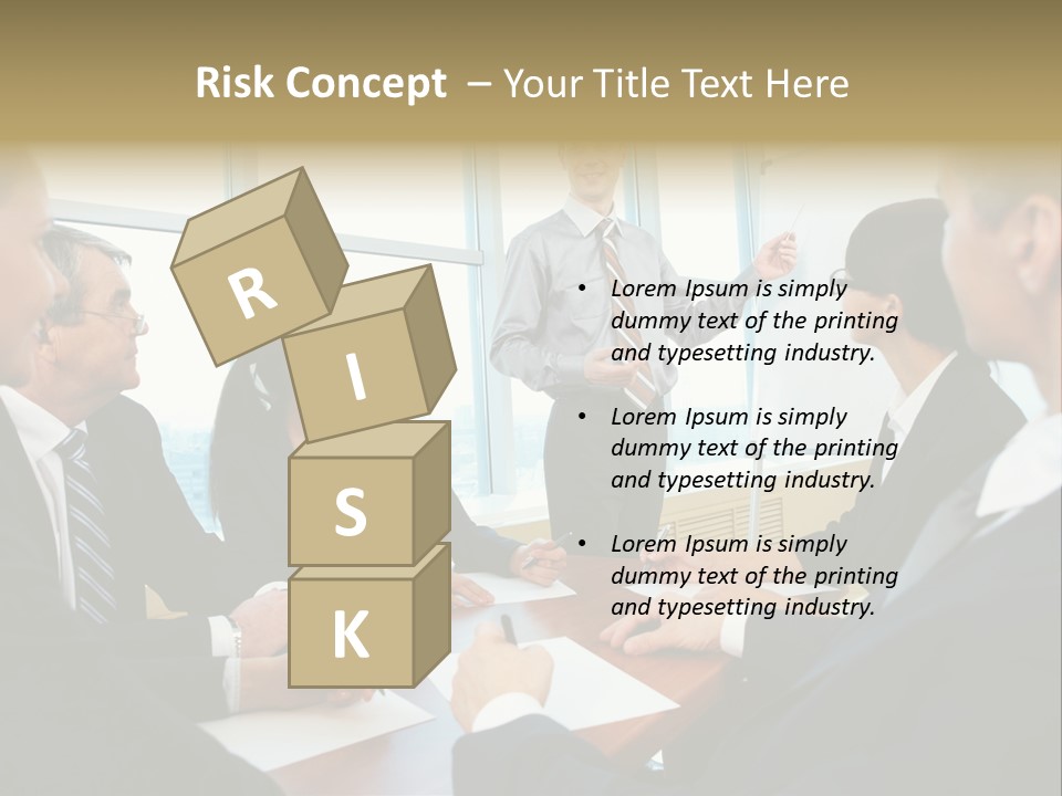 Person Showing Smart PowerPoint Template