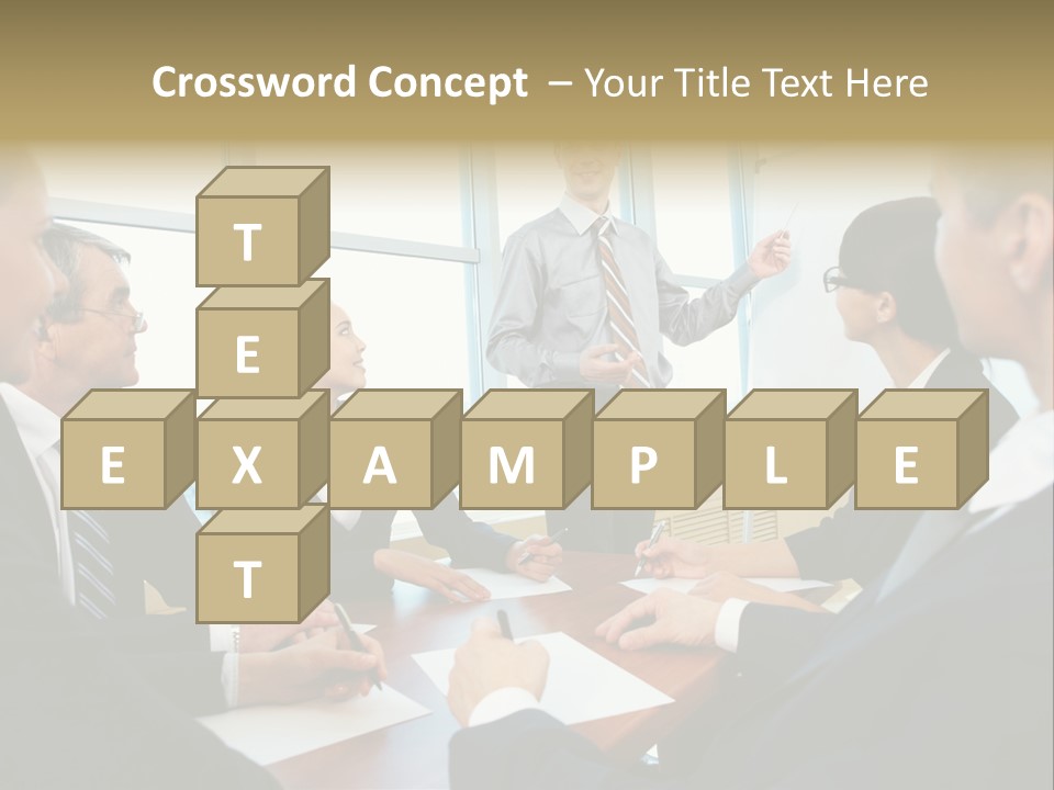 Person Showing Smart PowerPoint Template