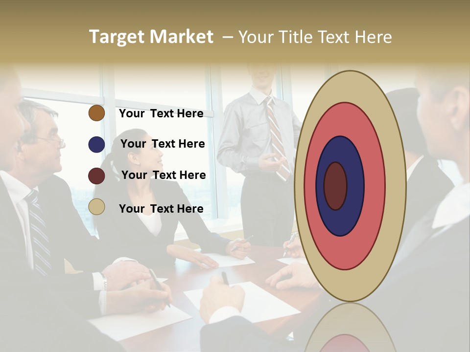 Person Showing Smart PowerPoint Template