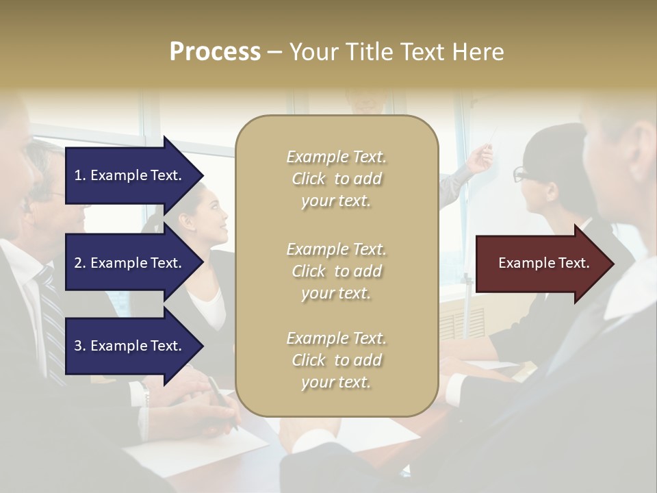 Person Showing Smart PowerPoint Template