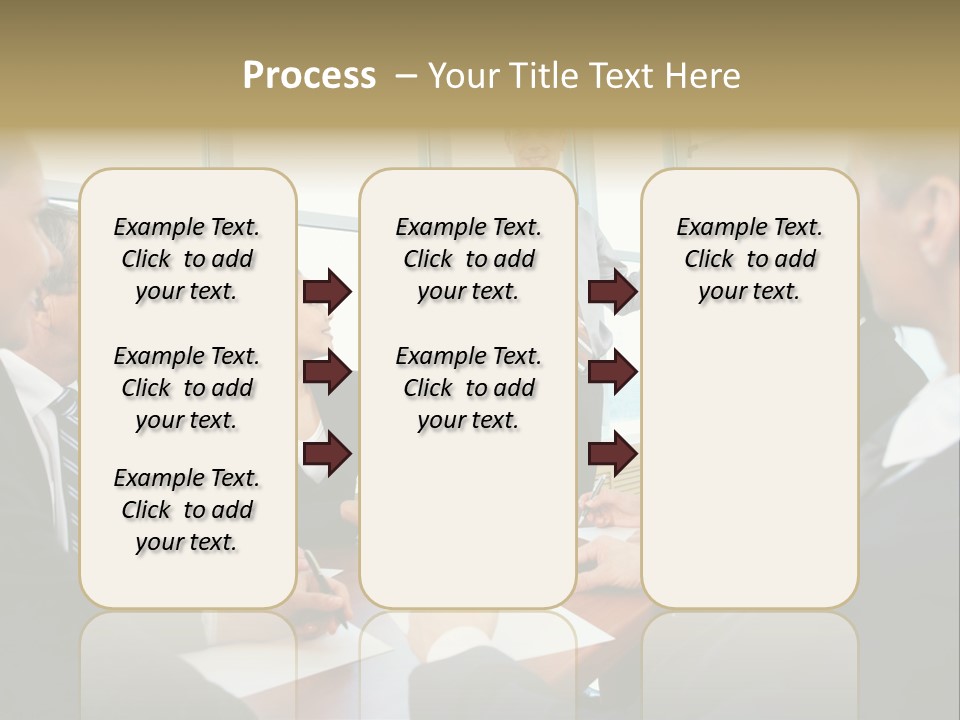 Person Showing Smart PowerPoint Template