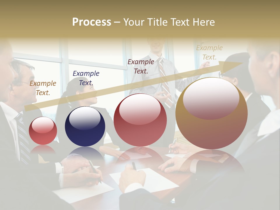 Person Showing Smart PowerPoint Template