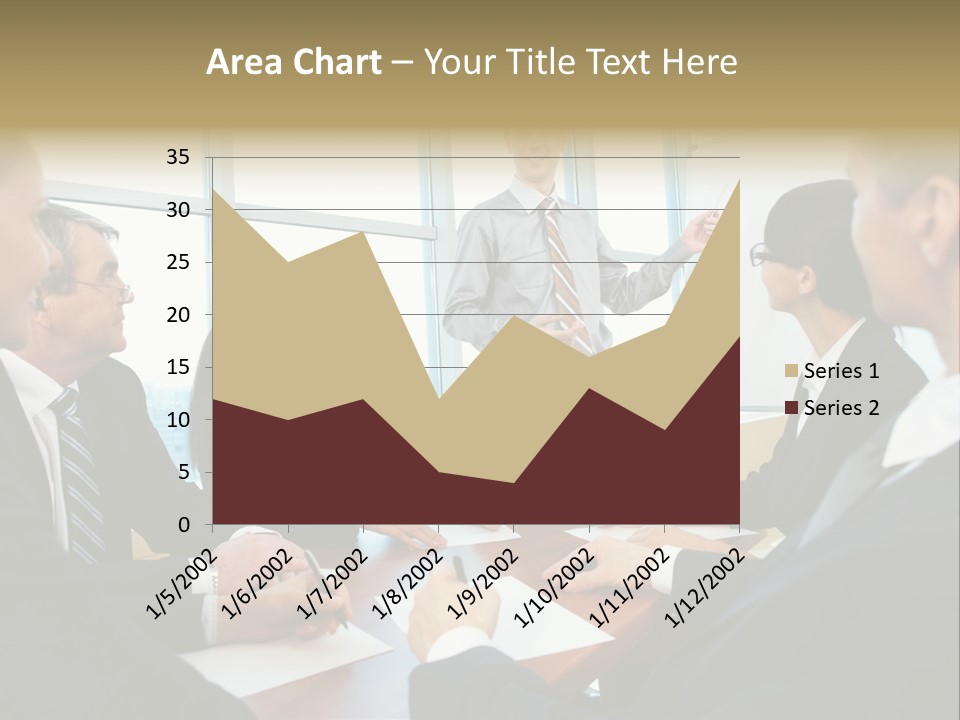 Person Showing Smart PowerPoint Template