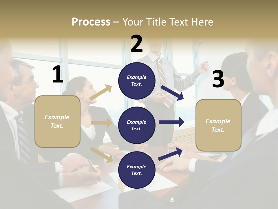 Person Showing Smart PowerPoint Template