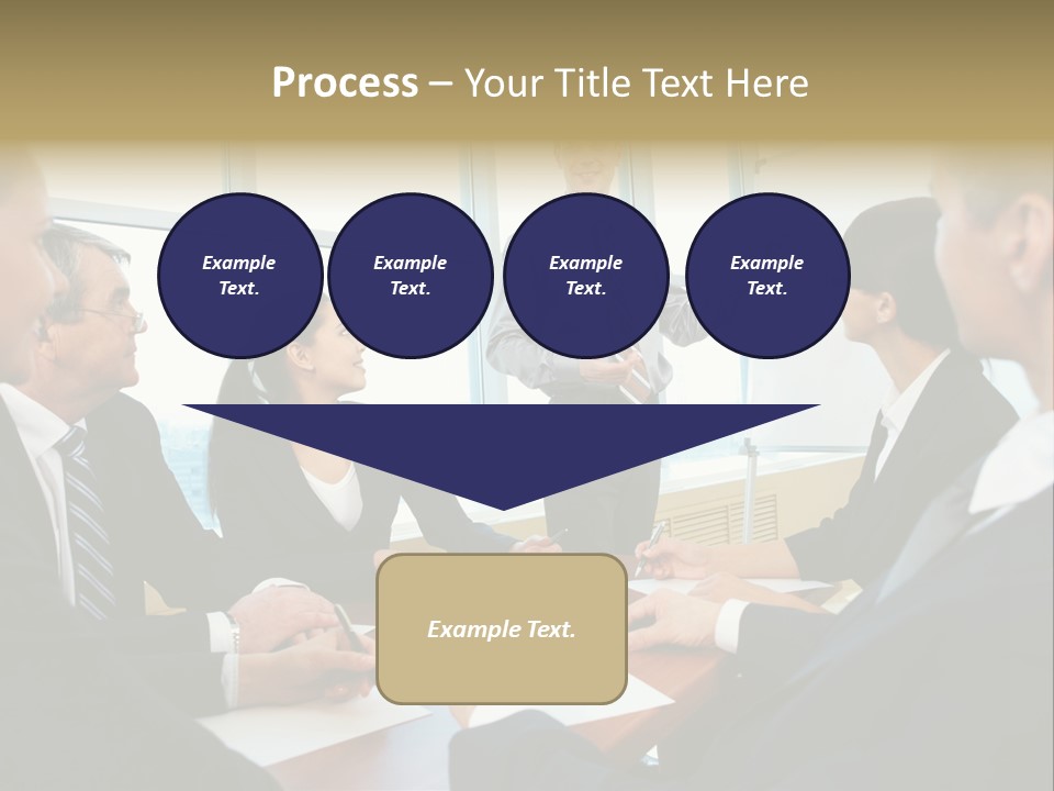 Person Showing Smart PowerPoint Template