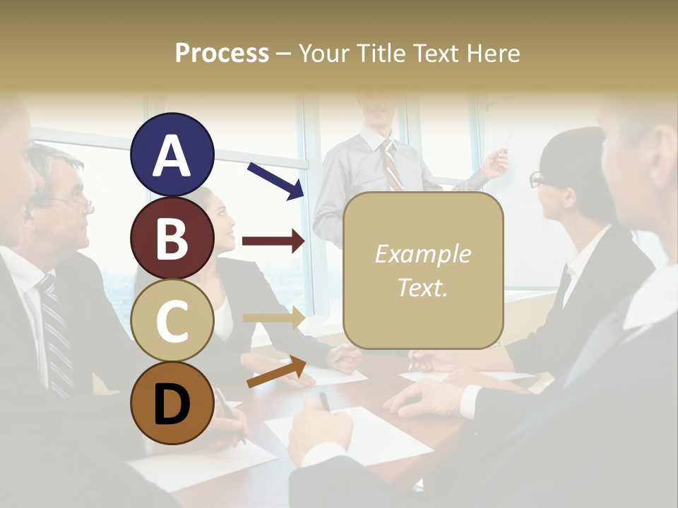 Person Showing Smart PowerPoint Template