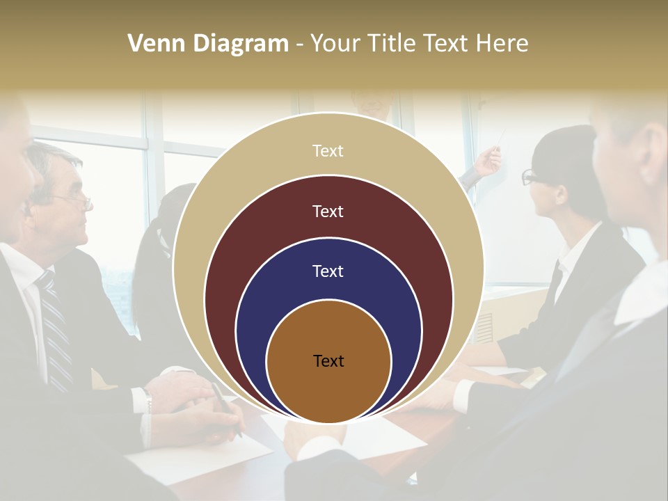 Person Showing Smart PowerPoint Template