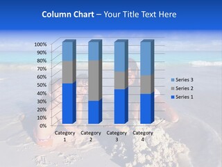 Happiness Friends Sea PowerPoint Template