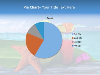 Riviera Island Turquoise PowerPoint Template