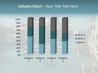 Gondola Venice Palace PowerPoint Template