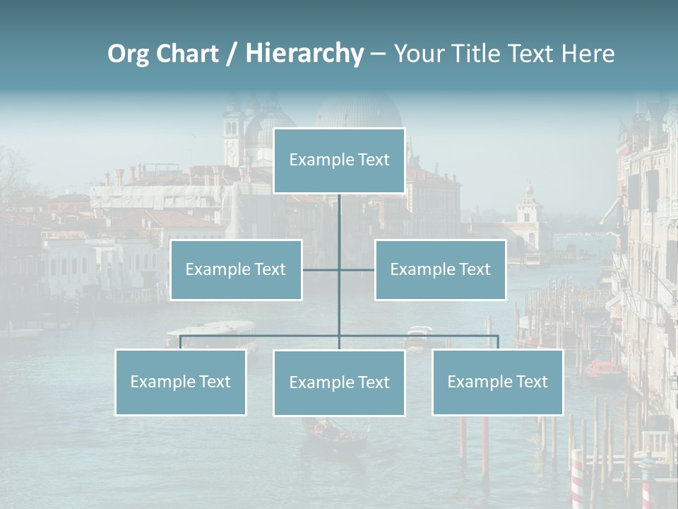 Gondola Venice Palace PowerPoint Template