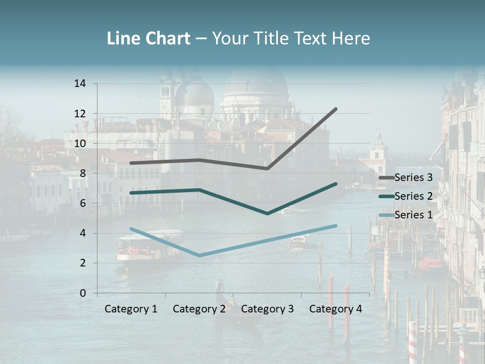 Gondola Venice Palace PowerPoint Template