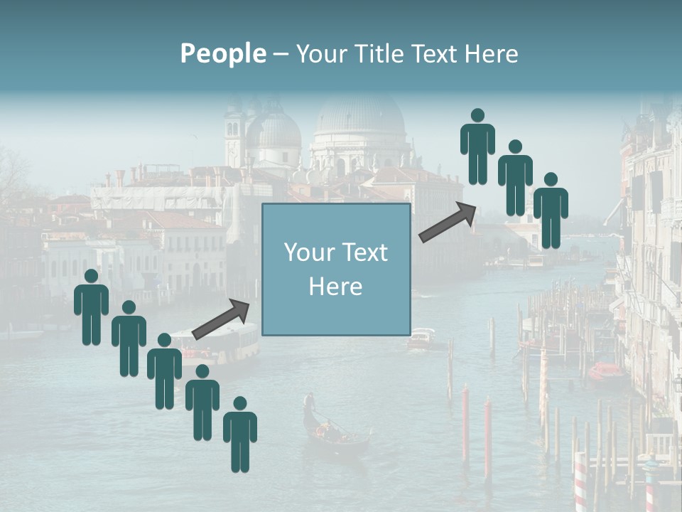 Gondola Venice Palace PowerPoint Template