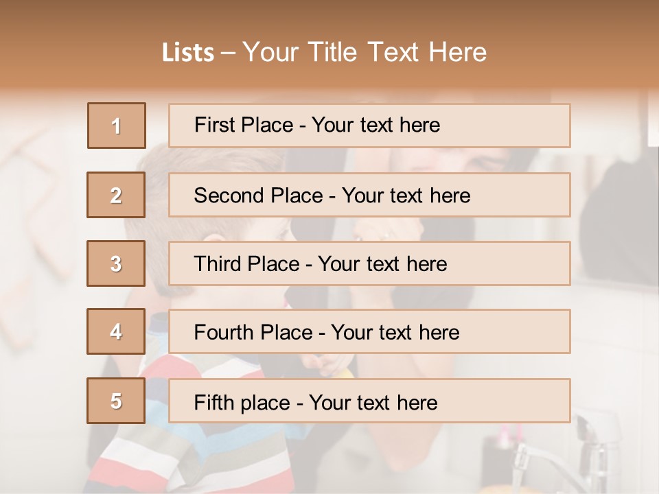 Lifestyle Childhood Little PowerPoint Template