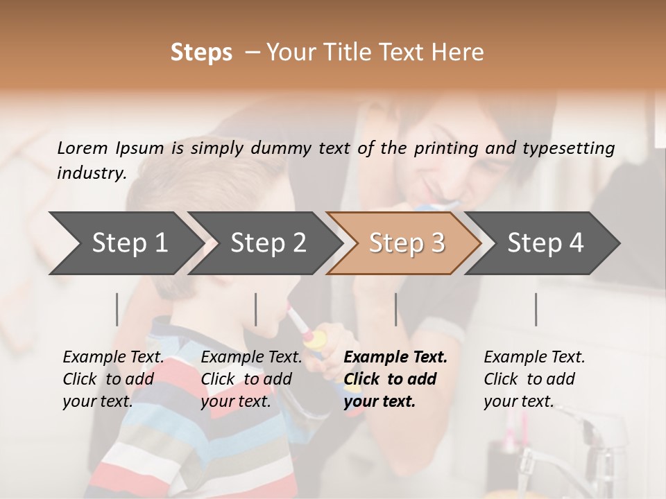 Lifestyle Childhood Little PowerPoint Template