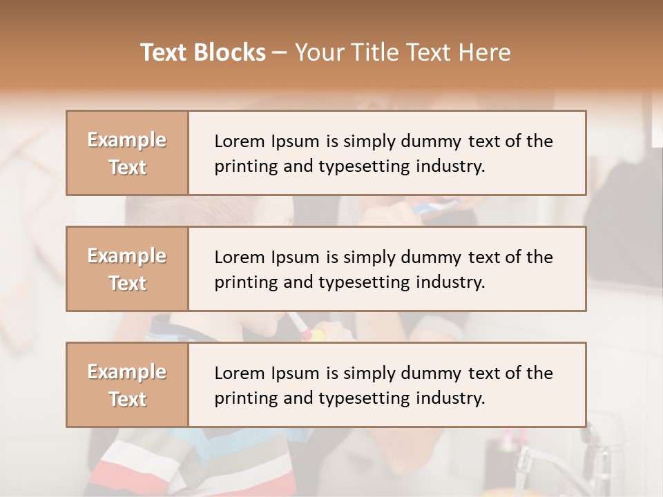 Lifestyle Childhood Little PowerPoint Template