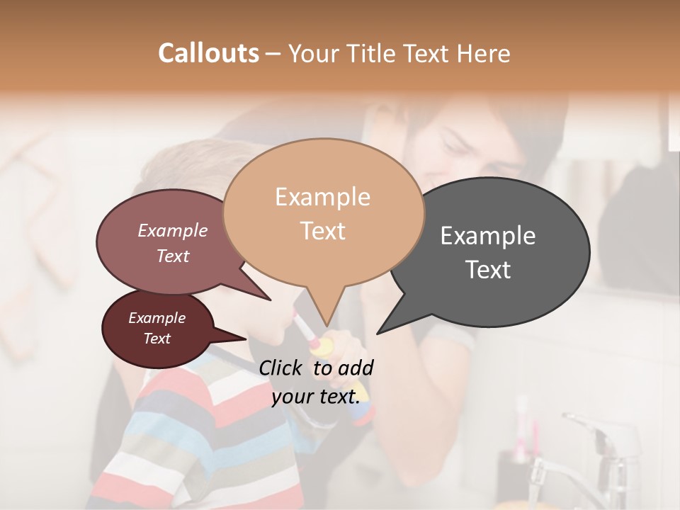 Lifestyle Childhood Little PowerPoint Template