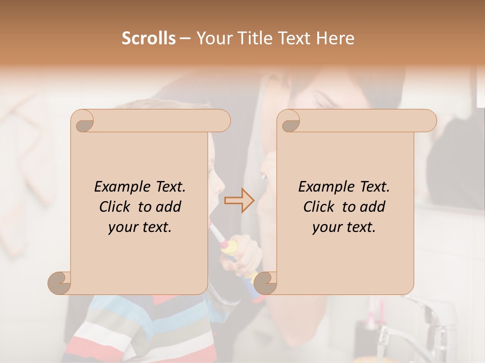 Lifestyle Childhood Little PowerPoint Template