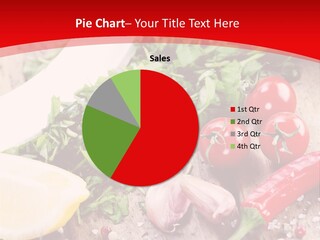 Seasoning Tomato Pepper PowerPoint Template