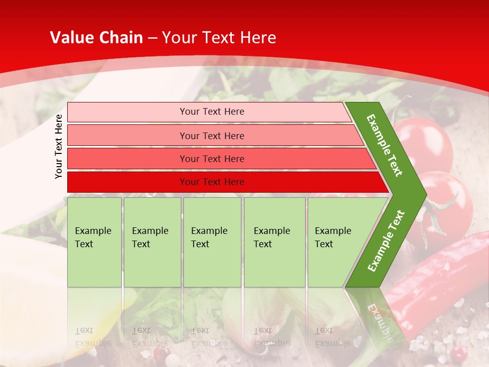 Seasoning Tomato Pepper PowerPoint Template