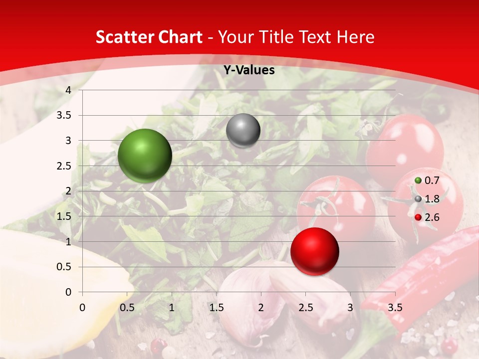 Seasoning Tomato Pepper PowerPoint Template