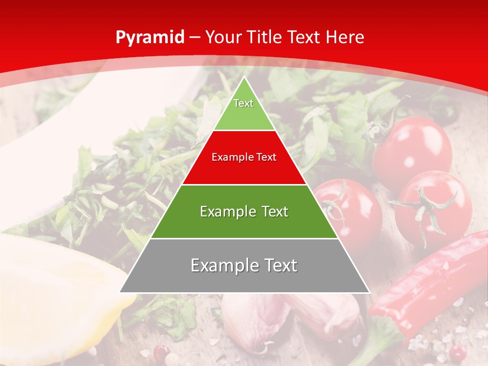 Seasoning Tomato Pepper PowerPoint Template