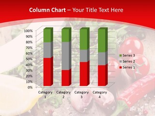 Seasoning Tomato Pepper PowerPoint Template