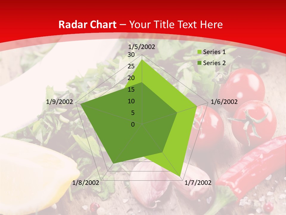 Seasoning Tomato Pepper PowerPoint Template