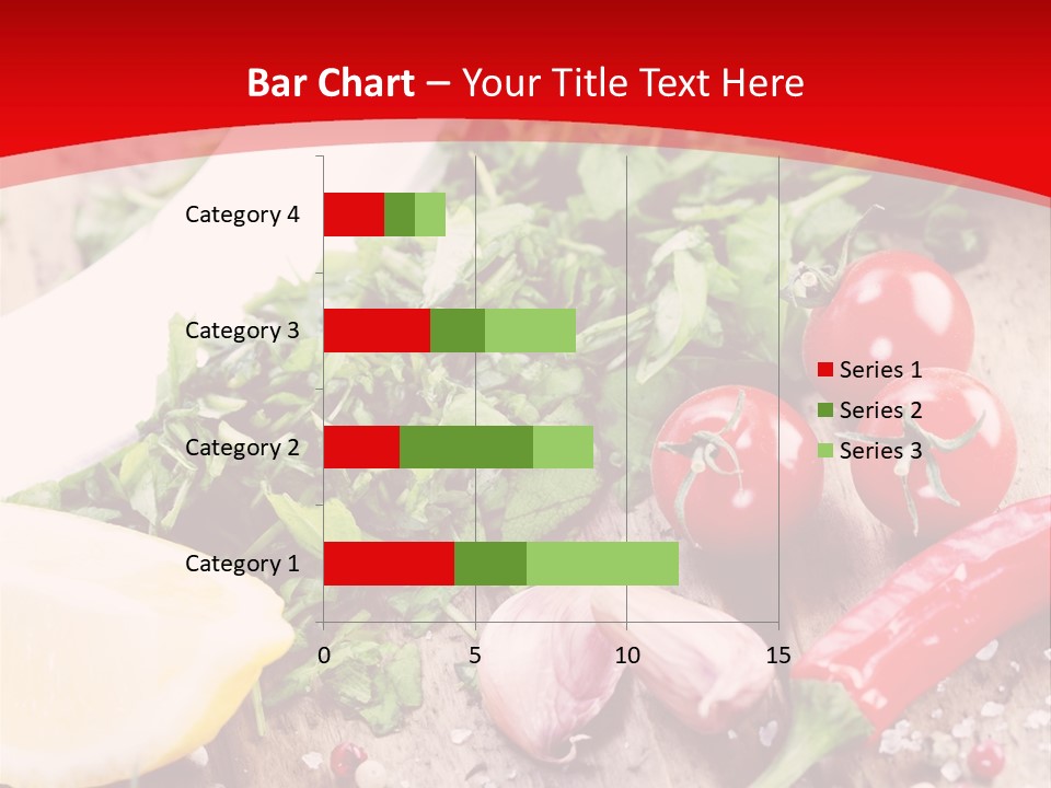 Seasoning Tomato Pepper PowerPoint Template